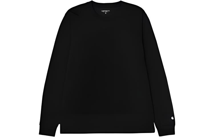 Carhartt WIP Logo Crewneck Sweatshirt Unisex Black I026265-0D2-XX