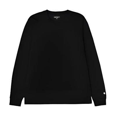 Carhartt WIP Logo Crewneck Sweatshirt Unisex Black I026265-0D2-XX