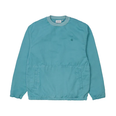Carhartt WIP Logo Embroidered Crewneck Sweatshirt Unisex Blue I029169-0AC-06