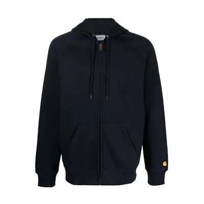 Carhartt WIP Logo Embroidered Zip-Up Hoodie Jacket I02638500HXX