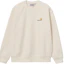 Order Carhartt WIP logo图案圆领长袖卫衣 米色 I025475-05-XX