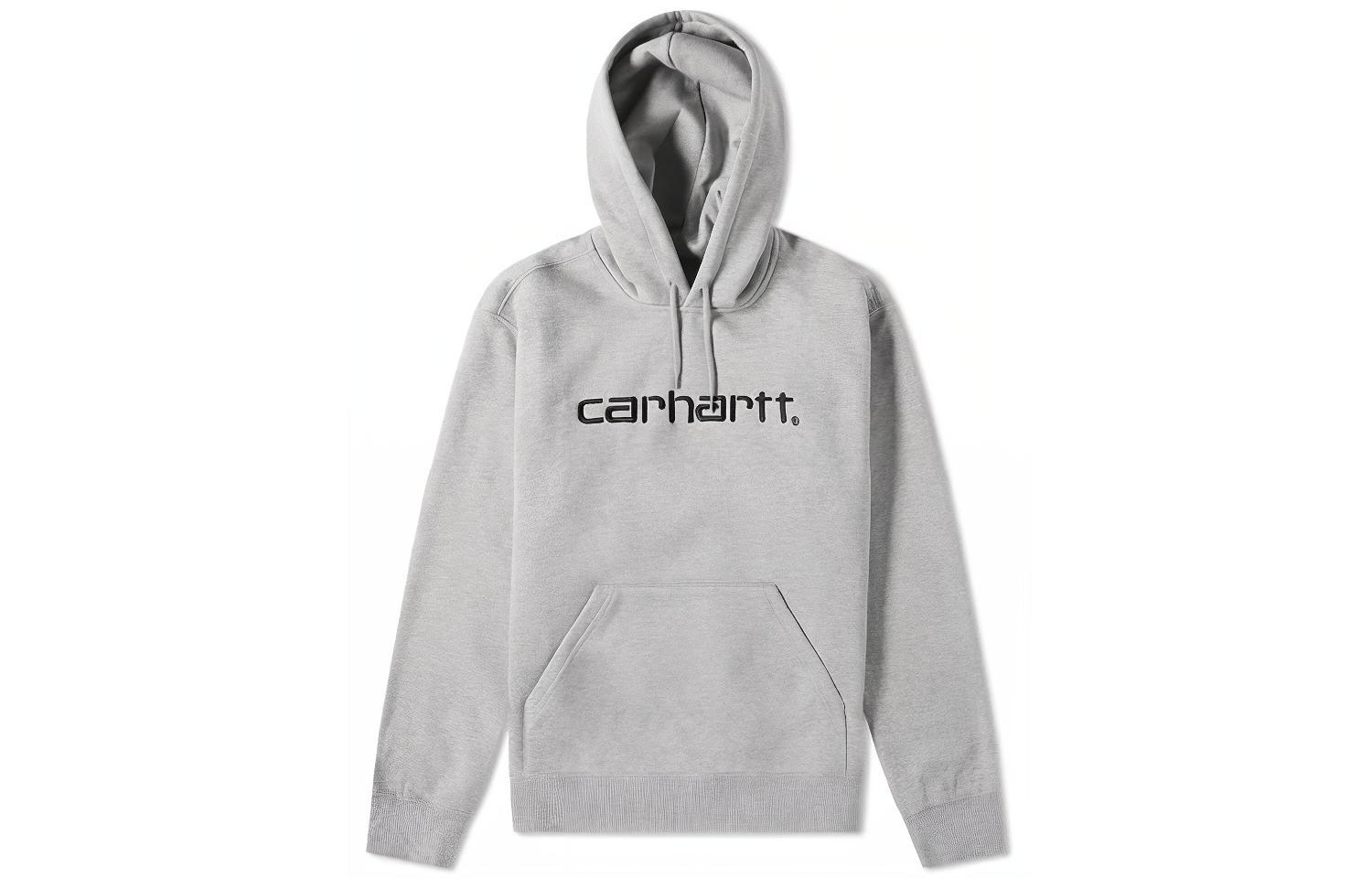 Carhartt WIP Logo Graphic Hoodie Grey - I027093-V6-90