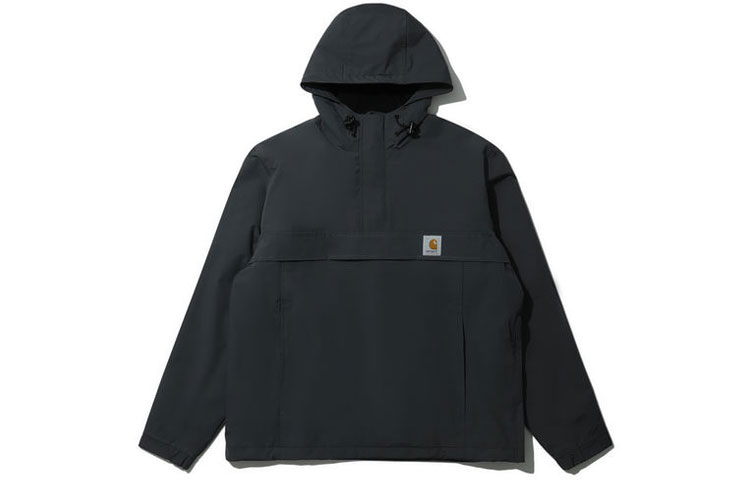 Carhartt WIP Logo Hoodie Jacket Men’s Dark Gray CHXJKI028435FCCX