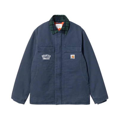 Carhartt WIP Logo Patch Jacket Deep Navy Blue I030277-01-3K