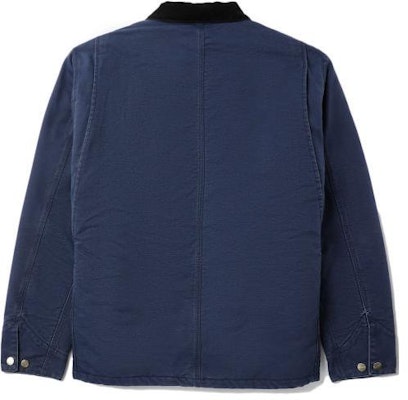 칼하트 WIP 로고 패치 멀티포켓 긴팔 재킷 유니섹스 - 씨블루. CHXJKI027357F-NYX Lookbook 칼하트 WIP 로고 패치 멀티포켓 긴팔 재킷 유니섹스 - 씨블루. CHXJKI027357F-NYX