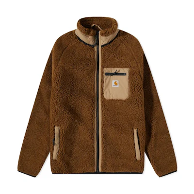 Carhartt WIP Logo Patch Zip-Up Stand Collar Jacket I025120-0GJ-XX