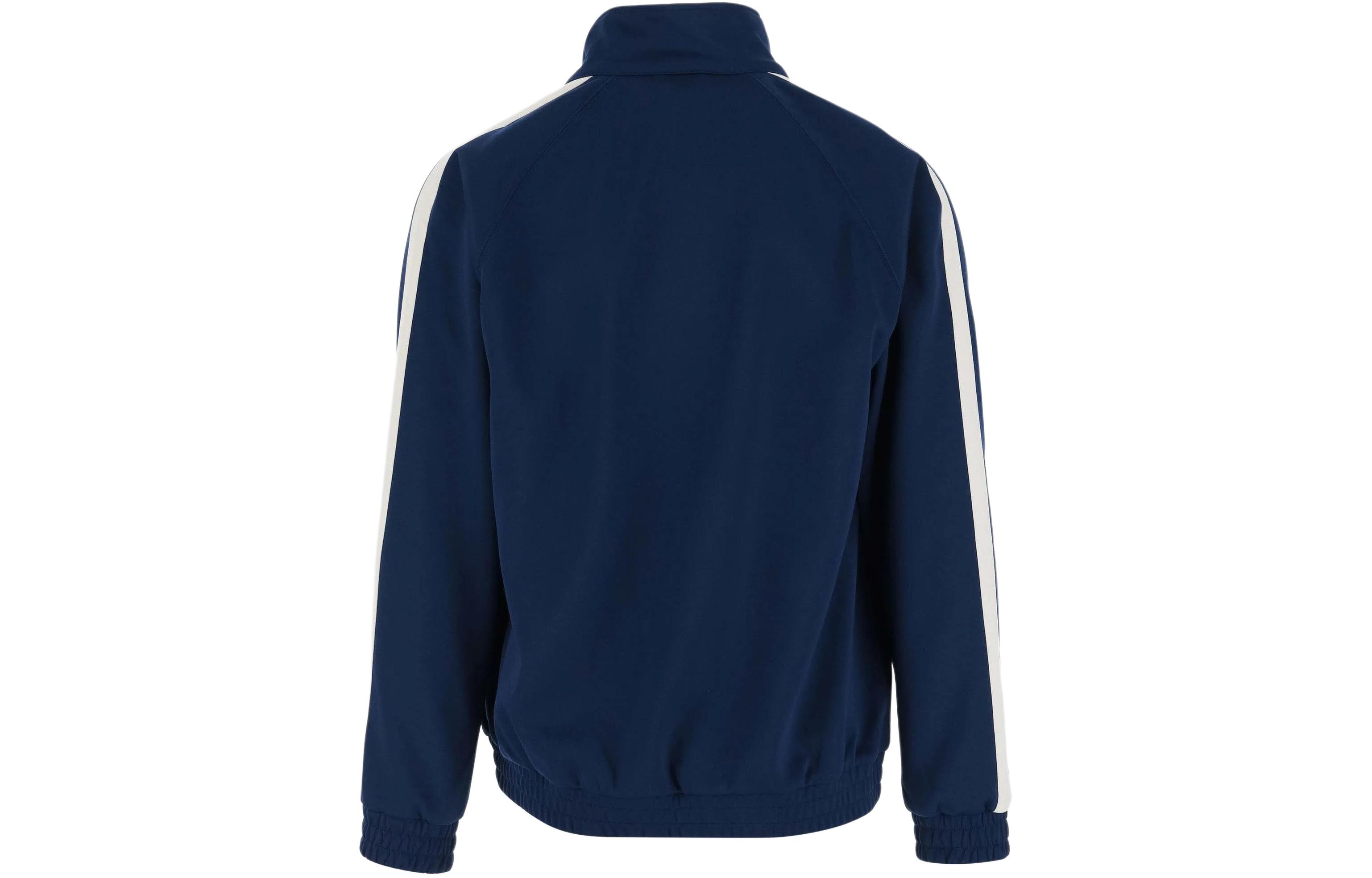 Carhartt WIP Logo Patchwork Stripe Zip-Up Jacket Navy Blue I033088-26L-XX 圖 3