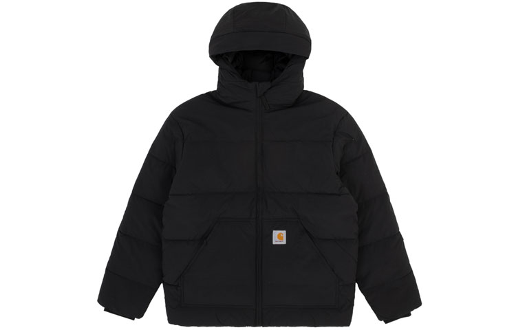 Carhartt WIP Logo Pocket Heavyweight Hoodie Jacket Men’s Black CHXJKI028142F-BKX
