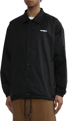 Carhartt WIP 徽標印花教練外套 男女款 黑色 CHXJKA241003MBKX Details for Carhartt WIP 徽標印花教練外套 男女款 黑色 CHXJKA241003MBKX
