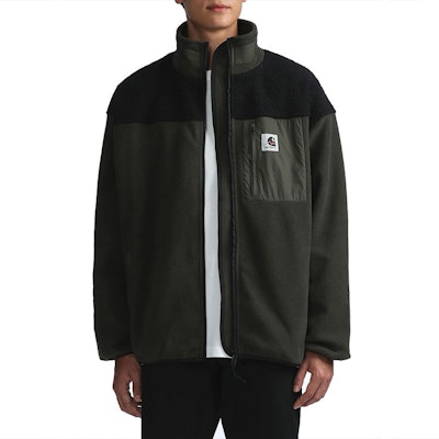 Carhartt WIP Logo Printed Green Stand Collar Unisex Jacket. CHXJKA212050-HGRD Shop Carhartt WIP Logo Printed Green Stand Collar Unisex Jacket. CHXJKA212050-HGRD