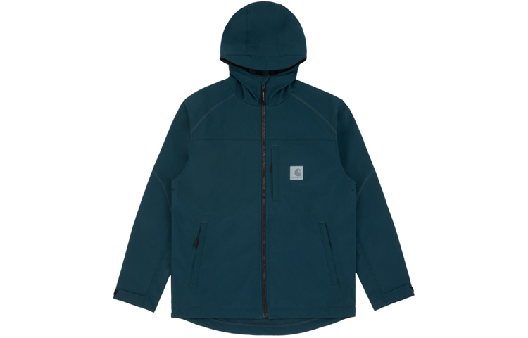 Carhartt WIP Logo Zip Hoodie Jacket Blue CHXJKI026728D-BLX