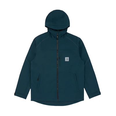 Carhartt WIP Logo Zip Hoodie Jacket Blue CHXJKI026728D-BLX