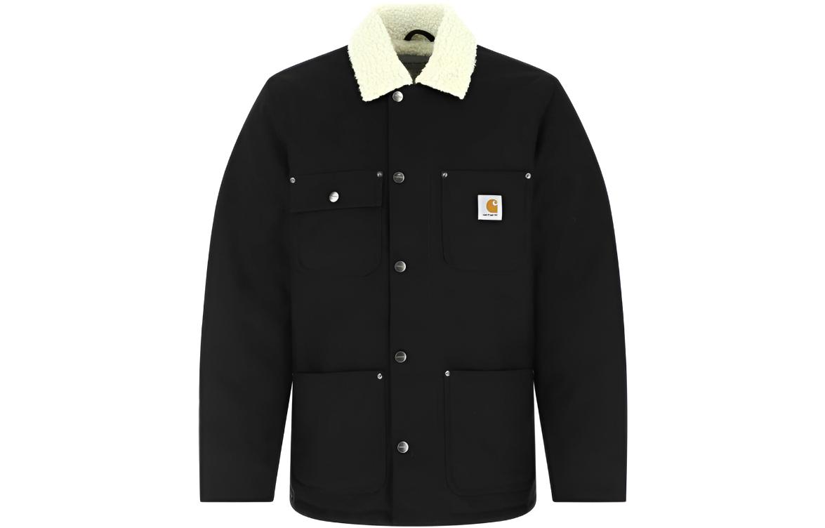 Carhartt WIP Long Sleeve Single-Breasted Jacket with Collar I02842703