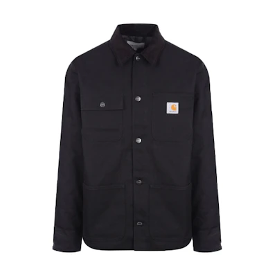 Carhartt WIP Loose-Fit Multi-Pocket Long-Sleeve Shirt Jacket Black I0284250-300E-01