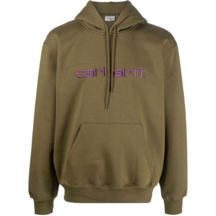 Carhartt WIP Loose Fit Hoodie with Letter Print I030547-1TE-XX