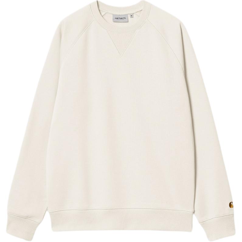 Carhartt WIP Loose Fit Oversized Long-Sleeve Sweatshirt White I033660-0SH-XX