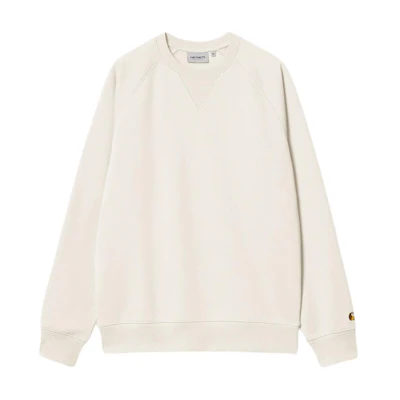 Carhartt WIP Loose Fit Oversized Long-Sleeve Sweatshirt White I033660-0SH-XX