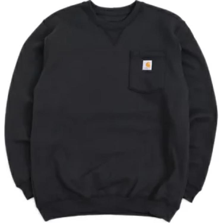 Carhartt WIP Loose Fit Plain Crewneck Sweatshirt 103852-001