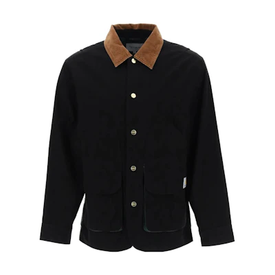Carhartt WIP Loose Fit Single-Breasted Jacket Black I032148-1OC-60