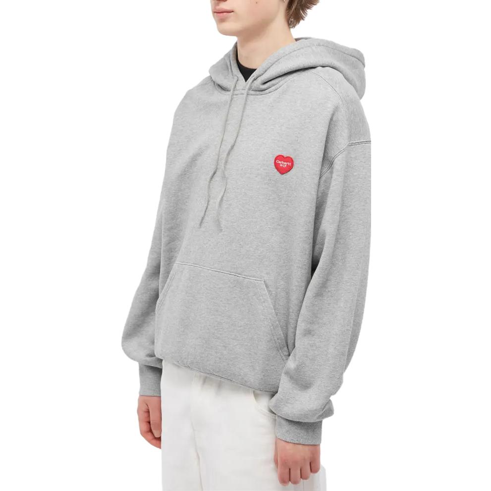 Purchase Carhartt WIP Hoodie Kelabu Solid Fit Longgar I032450-V6-XX