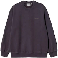 Carhartt WIP Marfa Sweat Artichoke Gray Unisex Crewneck Pullover Sweater I030638-0W7-FQ Carhartt WIP Marfa Sweat Artichoke Gray Unisex Crewneck Pullover Sweater I030638-0W7-FQ