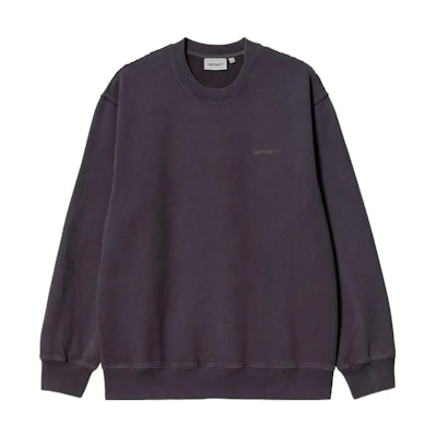 Carhartt WIP Marfa Sweat Artichoke Gray Unisex Crewneck Pullover Sweater I030638-0W7-FQ