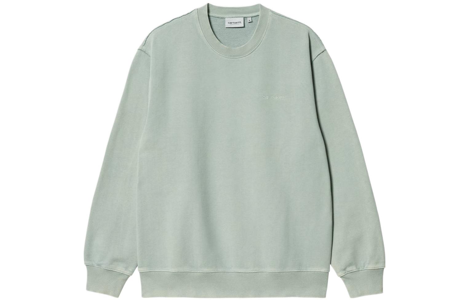 Carhartt WIP Marfa Sweat Misty Sage Unisex Crewneck Pullover Sweatshirt Light Green I030638-0WB-FQ