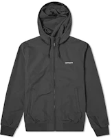 Carhartt WIP Marsh Hooded Jacket Black Cotton Blend Sportswear I027797-8900 Carhartt WIP Marsh Hooded Jacket Black Cotton Blend Sportswear I027797-8900