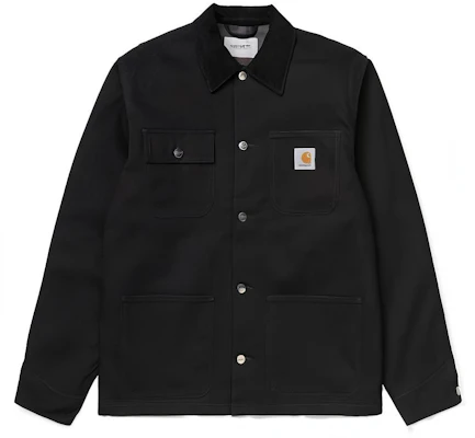 Abrigo Retro Carhartt WIP Michigan Negro con Logo y Forro de Felpa I028425-00E-01 Buy Abrigo Retro Carhartt WIP Michigan Negro con Logo y Forro de Felpa I028425-00E-01