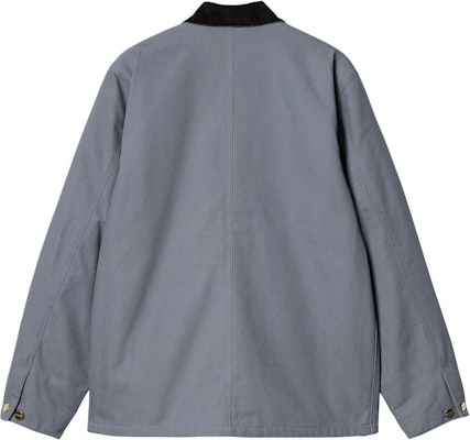 Carhartt WIP Michigan Coat Unisex Abu-Abu Jaket Lengan Panjang Kancing Depan. I015261-2EP-01 Lookbook Carhartt WIP Michigan Coat Unisex Abu-Abu Jaket Lengan Panjang Kancing Depan. I015261-2EP-01