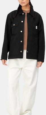 Carhartt WIP Michigan Jaket Hitam Mantap Kasual & Pakaian Kerja. I031567-89-GD Shop Carhartt WIP Michigan Jaket Hitam Mantap Kasual & Pakaian Kerja. I031567-89-GD