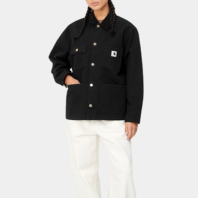 Carhartt WIP Michigan Jaket Hitam Mantap Kasual & Pakaian Kerja. I031567-89-GD Purchase Carhartt WIP Michigan Jaket Hitam Mantap Kasual & Pakaian Kerja. I031567-89-GD