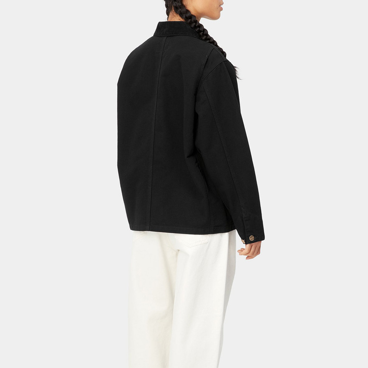 Details for Carhartt WIP Michigan Jaket Hitam Mantap Kasual & Pakaian Kerja. I031567-89-GD