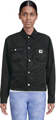 Carhartt WIP Michigan Jaket Hitam Mantap Kasual & Pakaian Kerja. I031567-89-GD Sizing Carhartt WIP Michigan Jaket Hitam Mantap Kasual & Pakaian Kerja. I031567-89-GD