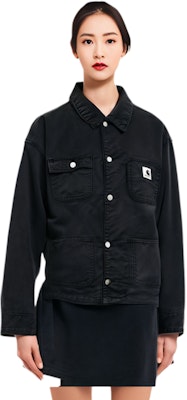 Carhartt WIP Michigan Jaket Hitam Mantap Kasual & Pakaian Kerja. I031567-89-GD Cheap Carhartt WIP Michigan Jaket Hitam Mantap Kasual & Pakaian Kerja. I031567-89-GD