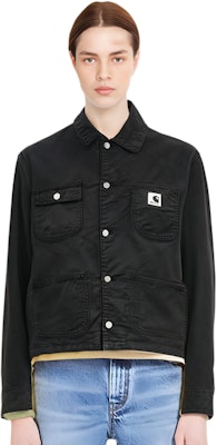 Carhartt WIP Michigan Jaket Hitam Mantap Kasual & Pakaian Kerja. I031567-89-GD 2