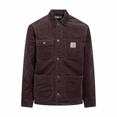 Carhartt WIP Michigan Jacket Classic Solid Logo Pocket Brown Jacket I0312090-W5-02