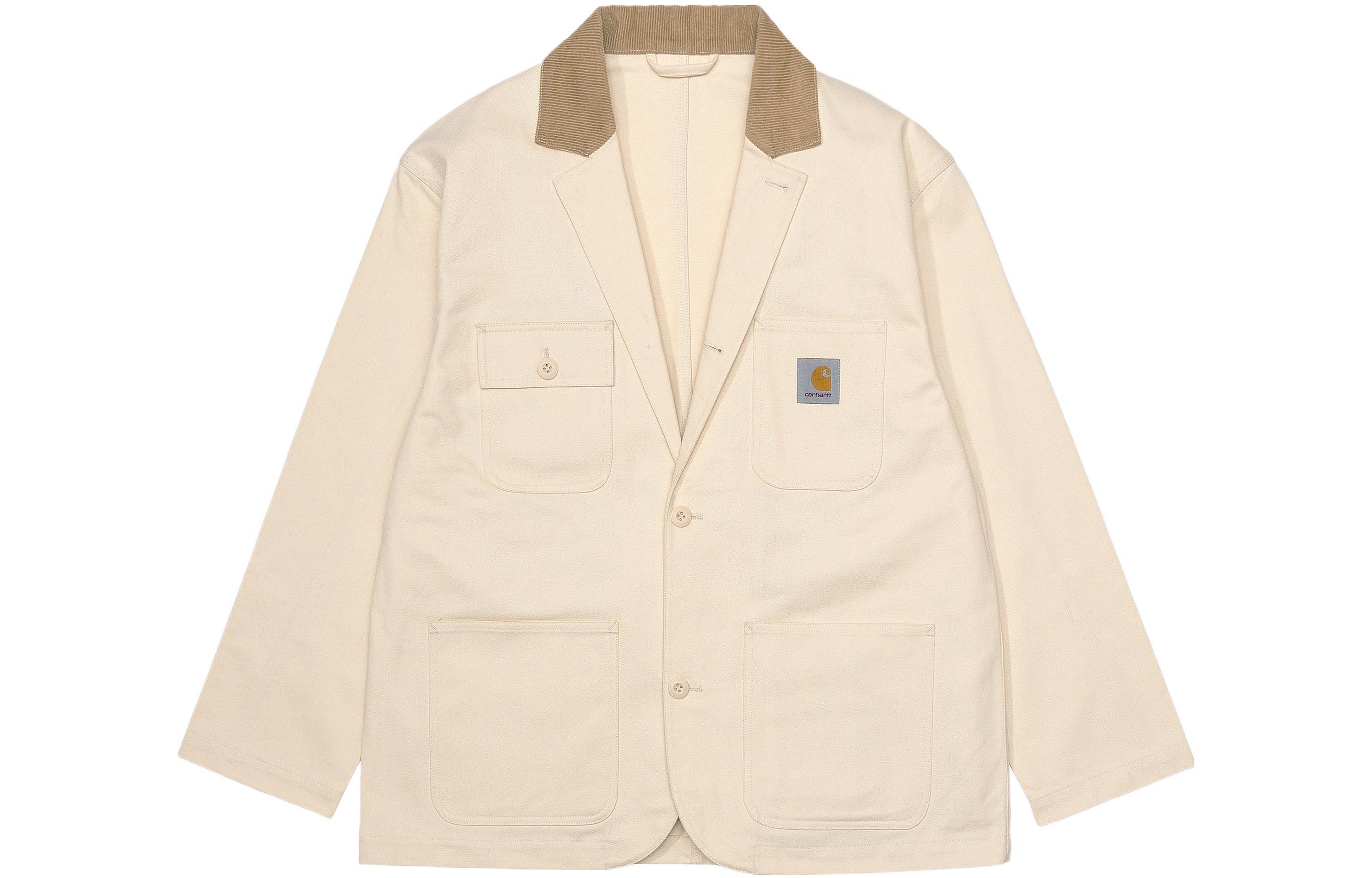 Carhartt WIP Michigan Jacket Colorblock Casual Single-Breasted  Off-White. A221062-05O-XX