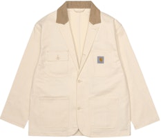 Carhartt WIP Michigan Jacket Colorblock Casual Single-Breasted Off-White. A221062-05O-XX Carhartt WIP Michigan Jacket Colorblock Casual Single-Breasted Off-White. A221062-05O-XX