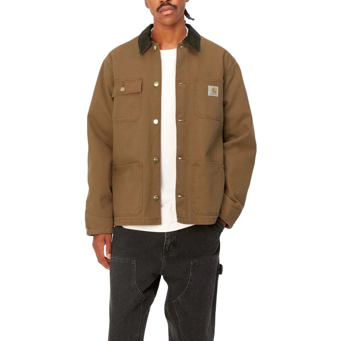 Carhartt WIP Michigan Jacket Light Brown - Logo Patch Design I015261-00S-60 圖 5