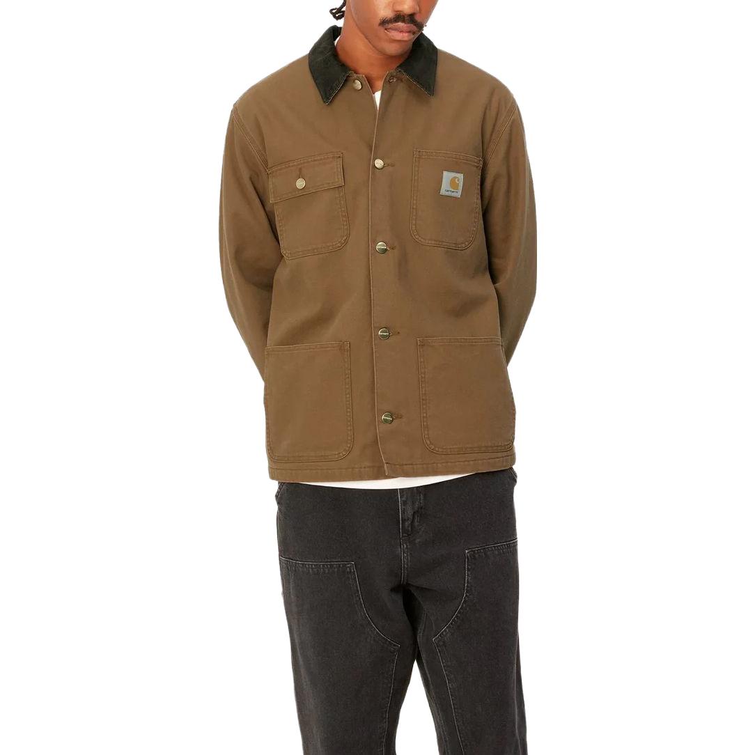 Carhartt WIP Michigan Jacket Light Brown - Logo Patch Design I015261-00S-60 圖 6