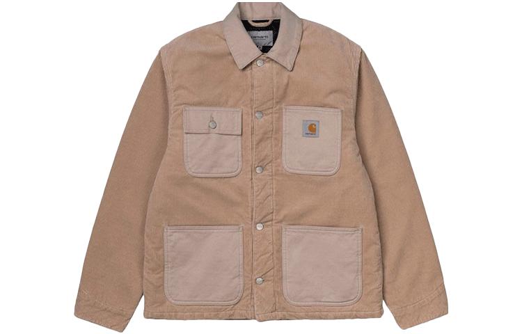 Carhartt WIP Michigan Jacket Multi-Pocket Single-Breasted Khaki Jacket I027367-G1-02