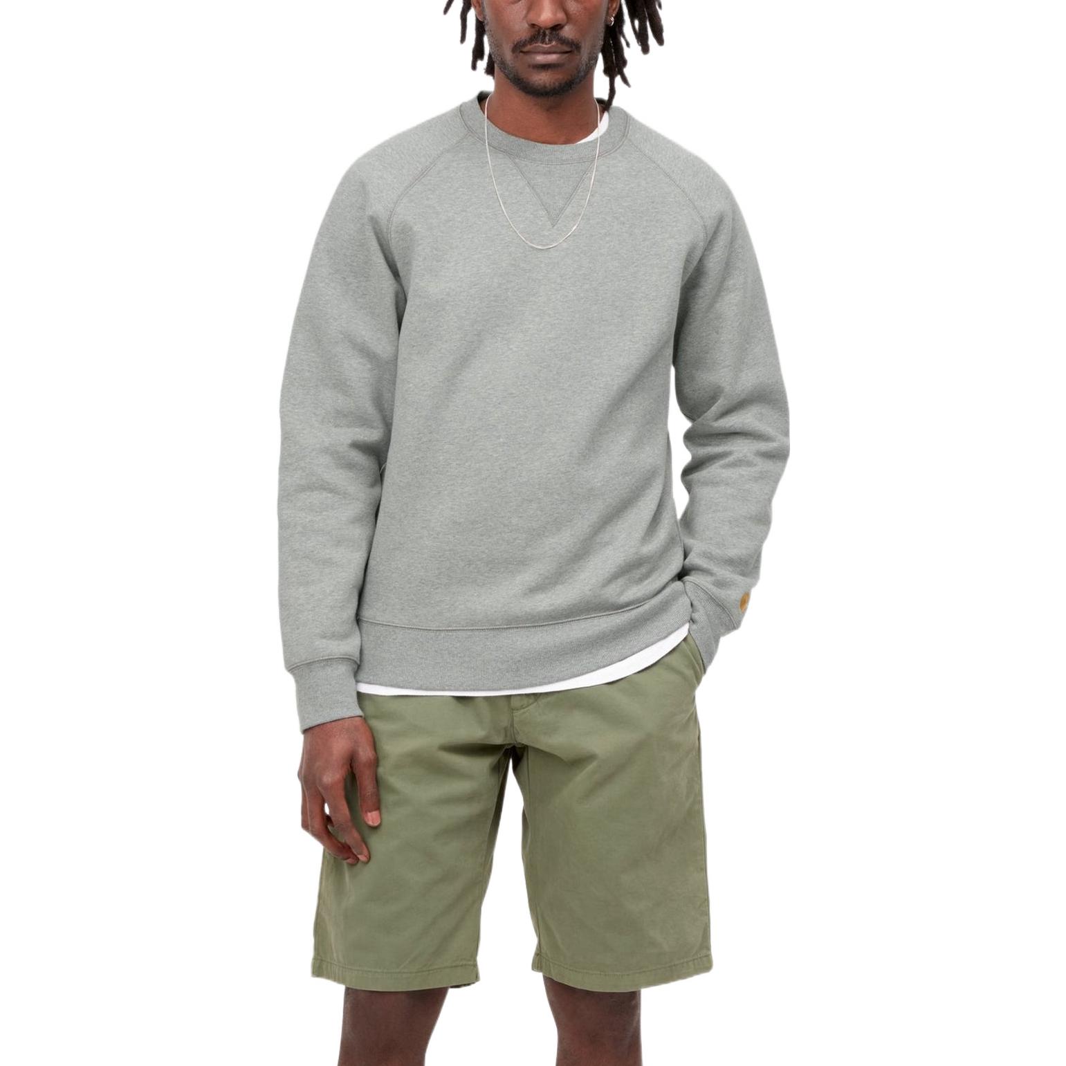 Details for Carhartt WIP 极简风灰色休闲款男女同款连帽卫衣 I026383-00M-XX