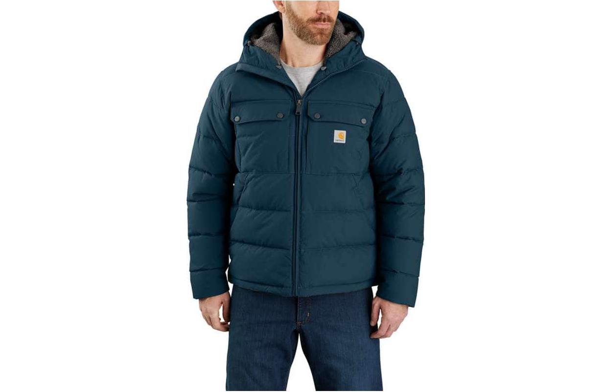 Order Carhartt WIP Montana Insulated Jacket Loose Fit Winter Coat with Sherpa Lining 105474