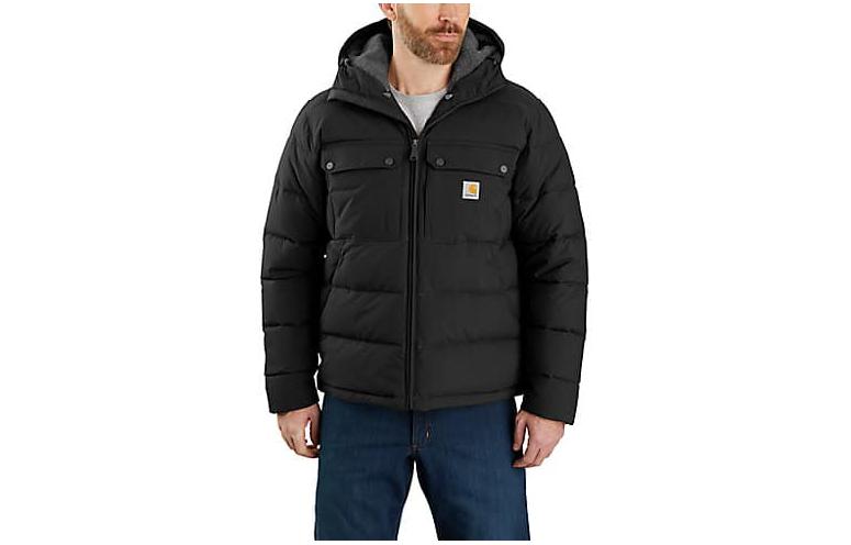 Lookbook Carhartt WIP Montana Insulated Jacket Loose Fit Winter Coat with Sherpa Lining 105474