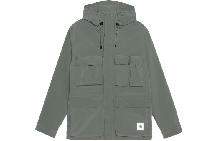 Carhartt WIP Mult-Pocket Minimalist Hoodie Jacket Grey () I029452-0EH-XX