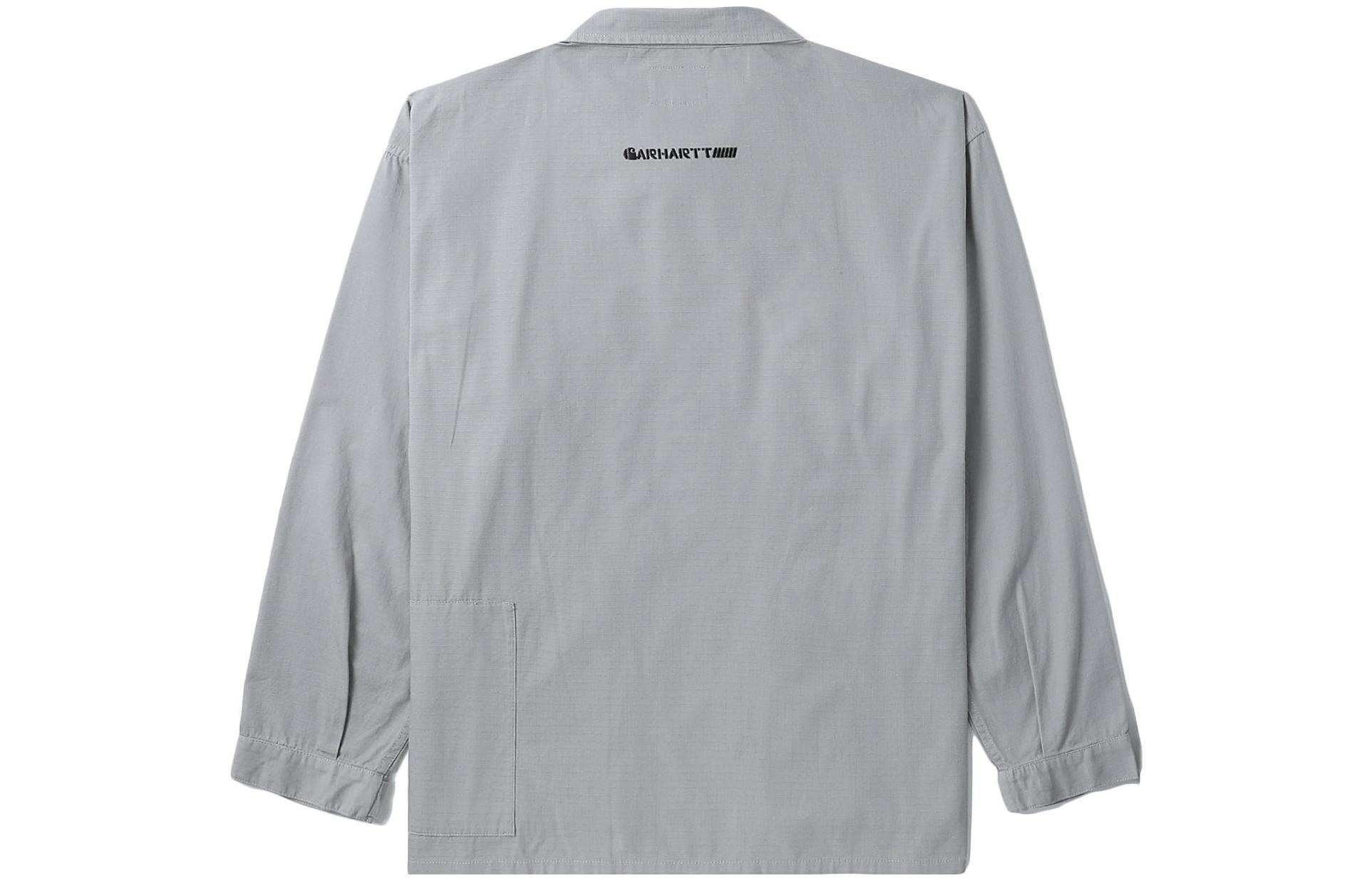 Carhartt WIP Multi-Pocket Button-Up Jacket Brown Gray CHXJKA221036I-BGL 圖 3