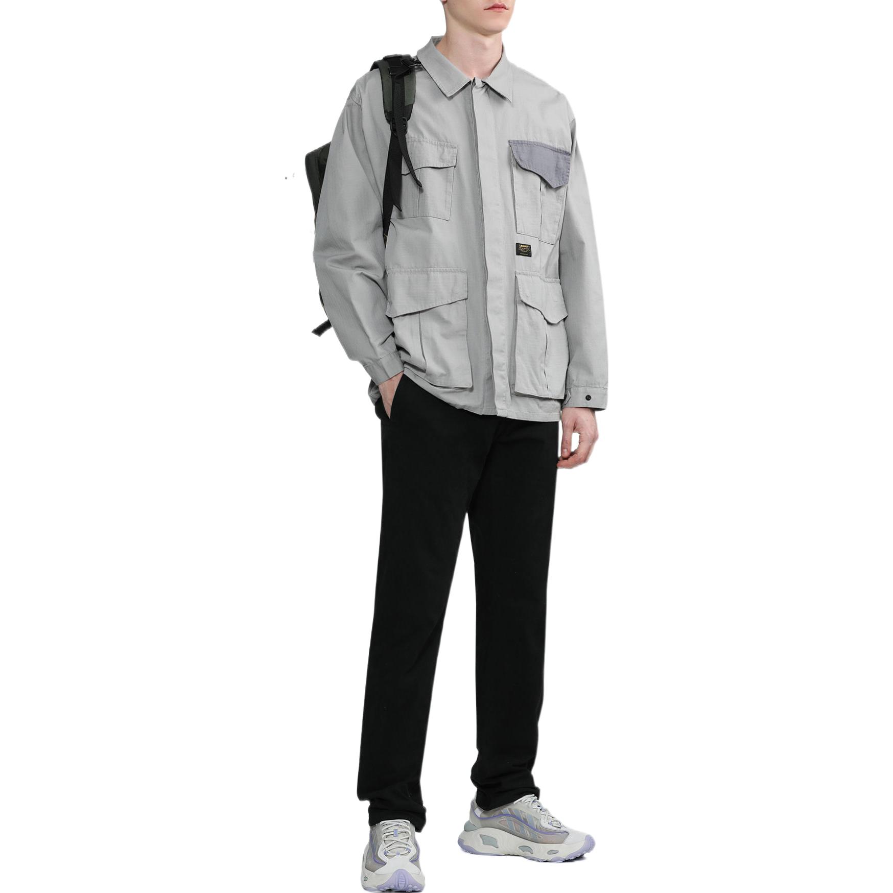 Carhartt WIP Multi-Pocket Button-Up Jacket Brown Gray CHXJKA221036I-BGL 圖 4