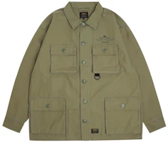 Carhartt WIP Multi-Pocket Collared Shirt Jacket Military Green A191049-628-06 Carhartt WIP Multi-Pocket Collared Shirt Jacket Military Green A191049-628-06