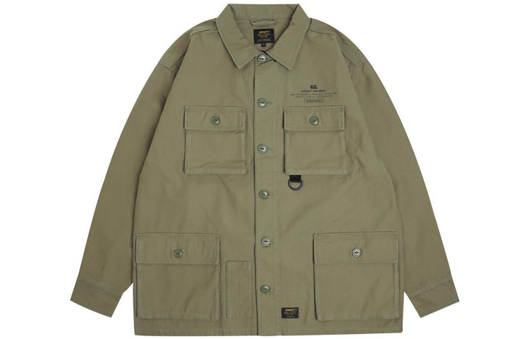 Order Carhartt WIP Multi-Pocket Collared Shirt Jacket Military Green A191049-628-06